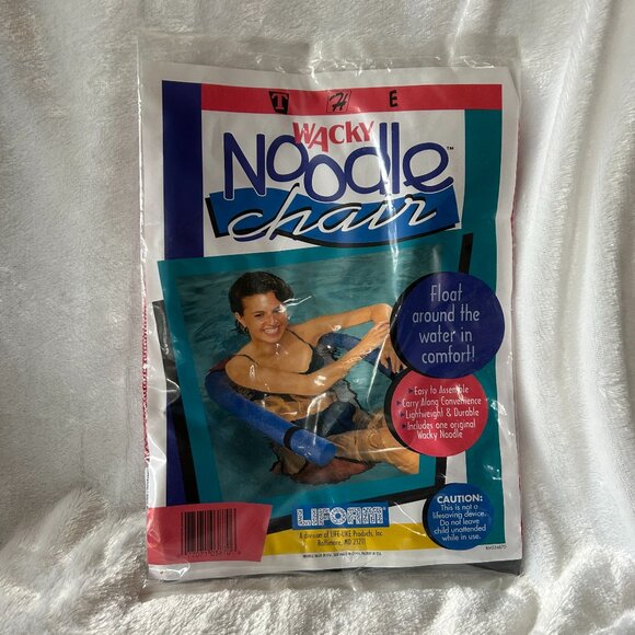 Lifoam Wacky Noodle Chair VTG Deadstock New in Package Pool Float Toy - Picture 1 of 3